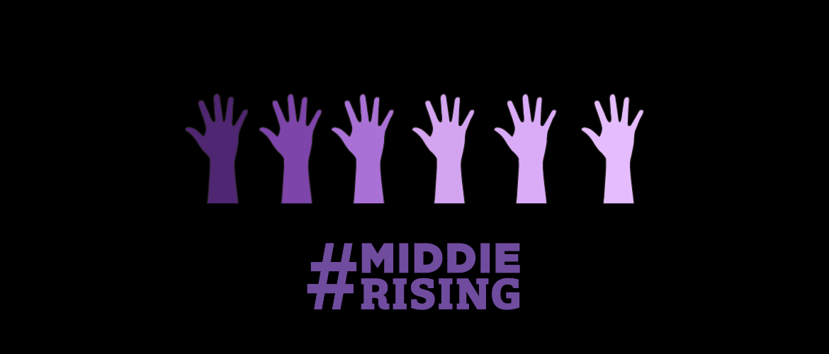 Purple Hands #MiddieRising